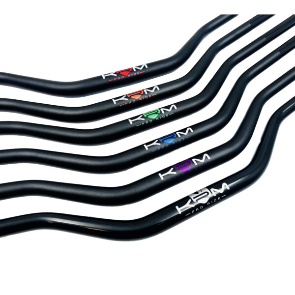 KRM fatbar tanko 28mm, musta/violetti - Kuva 3