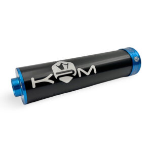 KRM äänenvaimennin 70-90cc, musta/sininen