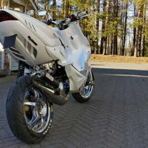 BCD Extreme Undertray valkoinen, Yamaha Aerox <-12