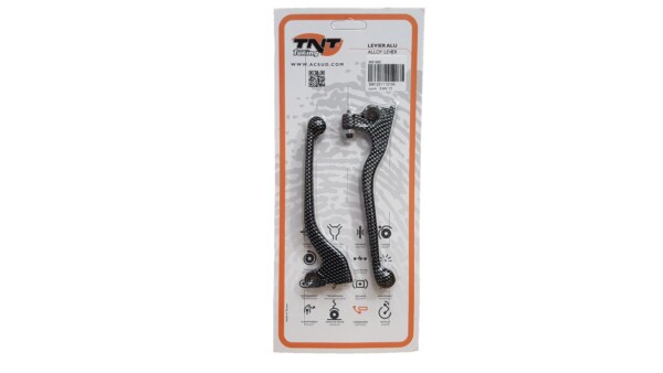 Kytkin-/jarrukahvasarja Derbi Senda 04-09, carbon