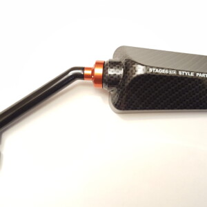 Stage6 F1 peili (M8, vasen), carbon