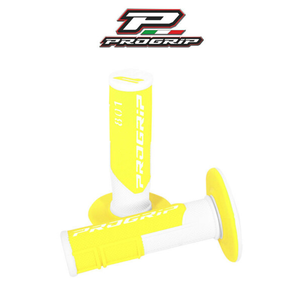 Progrip kahvakumit 801, valkoinen/keltainen