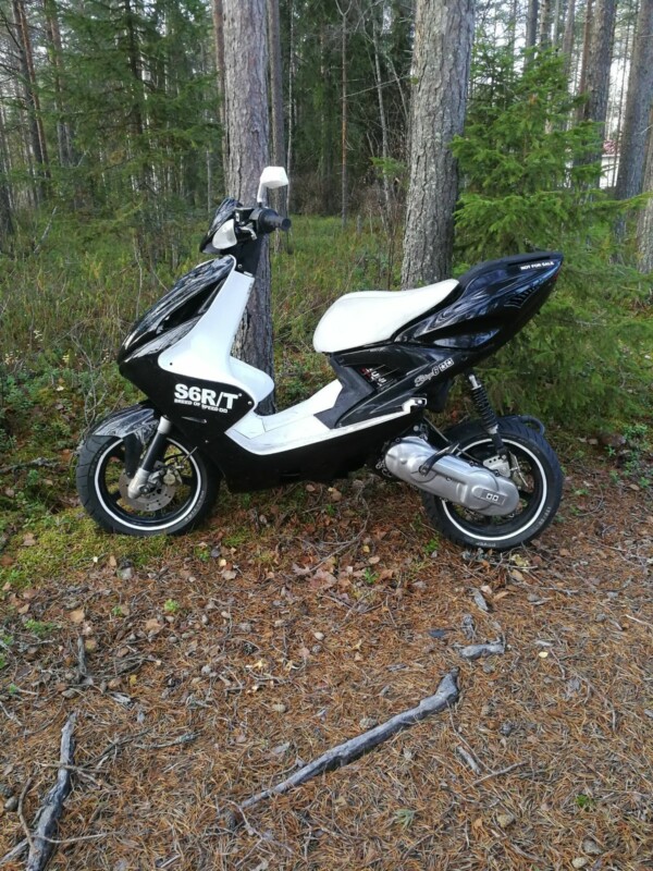 TNT polvikate, valkoinen, Yamaha Aerox <-12 - Kuva 5