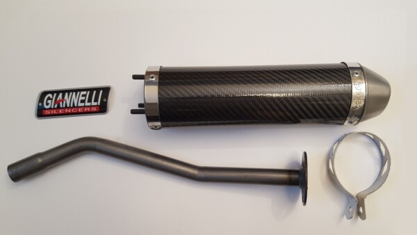 Giannelli äänenvaimennin, carbon, Derbi Senda 00-09
