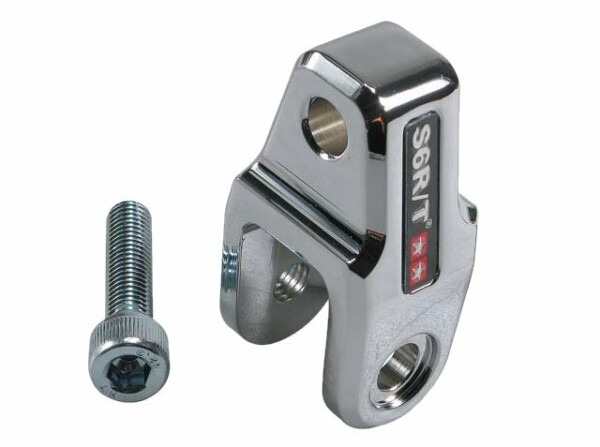 Stage6 CNC korotuspala 40mm kromi, Minarelli/Peugeot