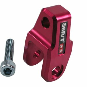 Stage6 CNC korotuspala 40mm punainen, Minarelli/Peugeot skootterit