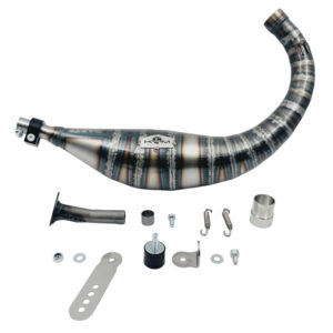 KRM alakauttainen tehopakoputki 100/115cc, Minarelli AM6