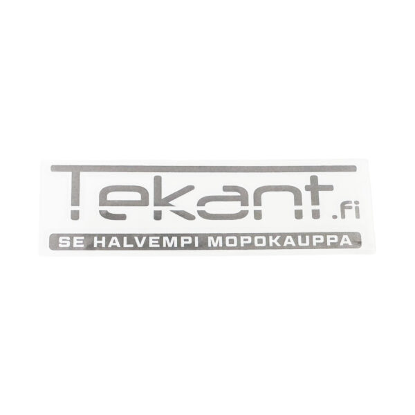 Tekant.fi 1.0 tarra, valko/harmaa 10cm x 3cm 2024 - Kuva 2