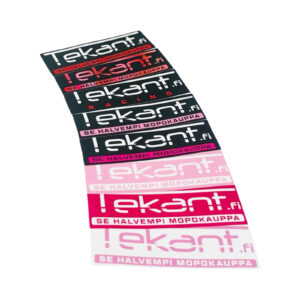 Tekant.fi 1.0 ALL RED tarrasarja 16kpl, 10cm x 3cm