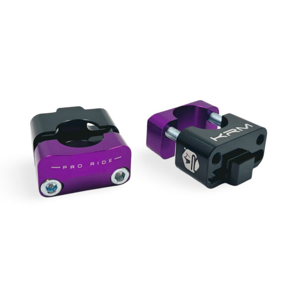 KRM fatbar raiserit 28.6mm violetti - Kuva 2