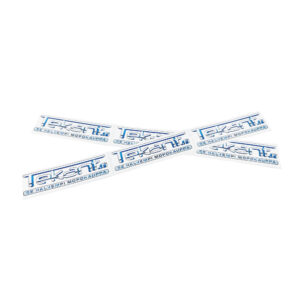 Tekant.fi 1.0 tarra, 3D valko/sininen 10cm x 3cm 2024
