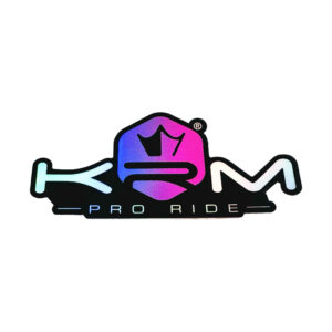 KRM Pro Ride hologrammi tarra, violetti 8x4cm