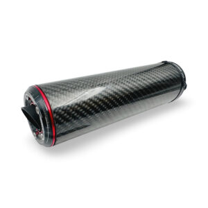 Voca Racing äänenvaimennin, carbon/punainen