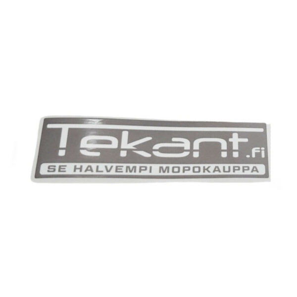 Tekant.fi 1.0 tarra, harmaa/valko 10cm x 3cm 2024 - Kuva 2