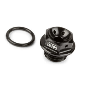 Stage6 öljyntäyttökorkki M16x2.0mm musta, Minarelli AM6