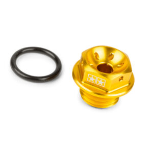 Stage6 öljyntäyttökorkki M16x2.0mm keltainen, Minarelli AM6