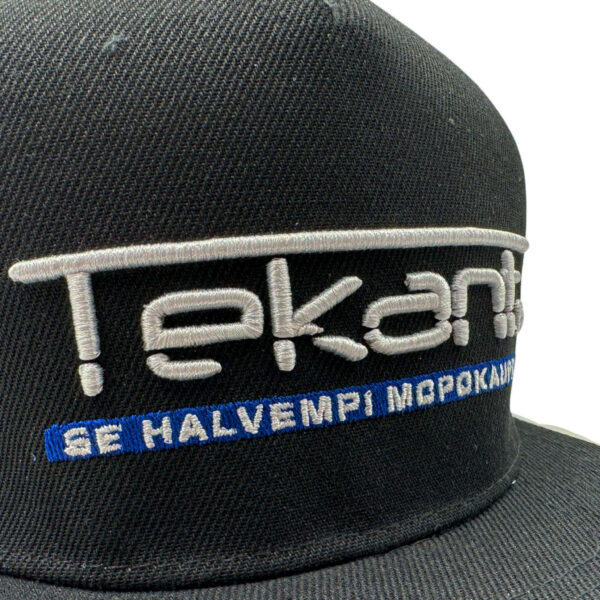 Tekant 1.0 Snapback V2 lippalakki, musta - Kuva 2