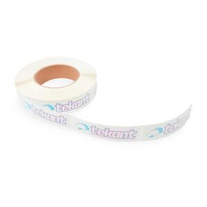 Tekant.fi 2.0 tarrarulla, valko/sini/pinkki (700 kpl) 10cm x 3cm
