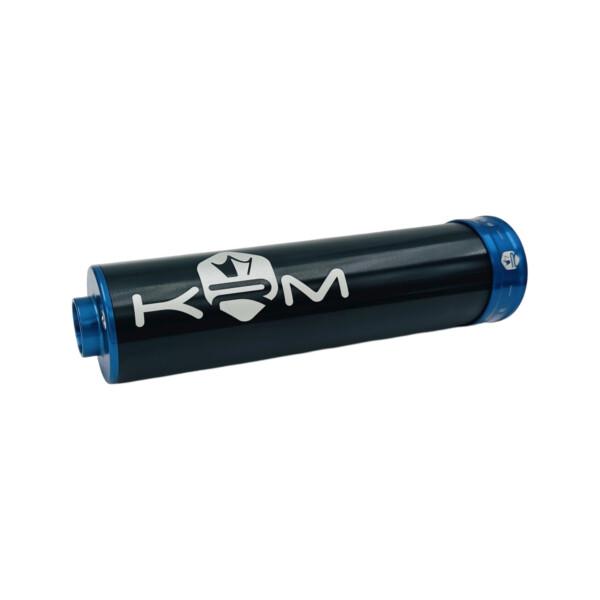 KRM äänenvaimennin 90-110cc, musta/tummansininen