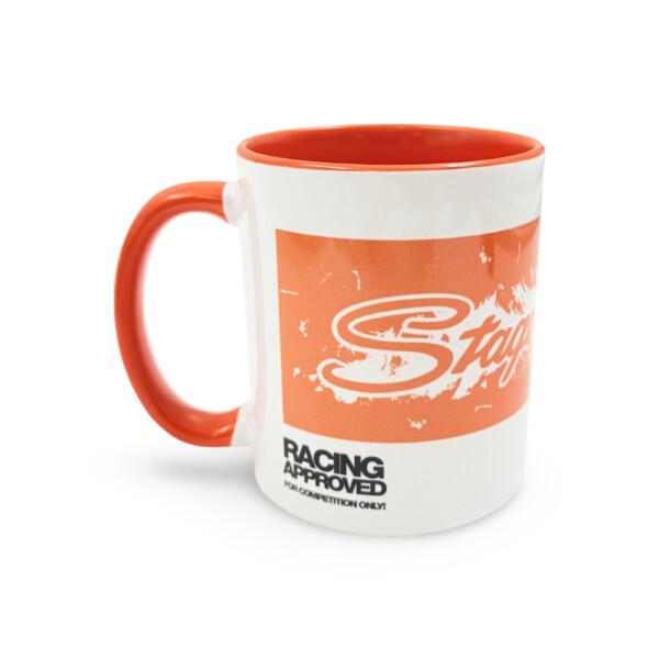Stage6 Racing kahvikuppi 330ml, oranssi