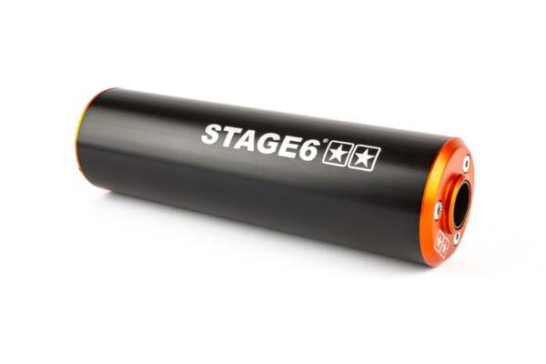 Stage6 Streetrace pakoputki + musta/oranssi äänenvaimennin, Beta RR/Rieju MRX/SMX - Kuva 3