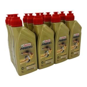 12x Castrol Power 1 2T-öljy 1L