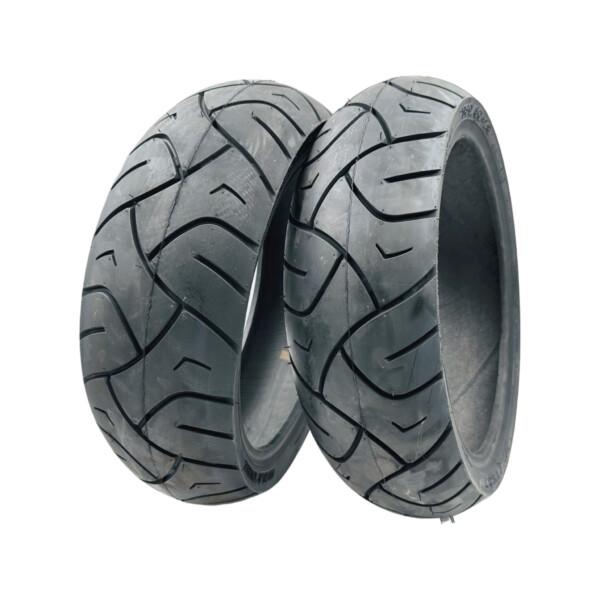 Deli SC102 X-Blade rengaspaketti 130/60-13 + 140/60-13