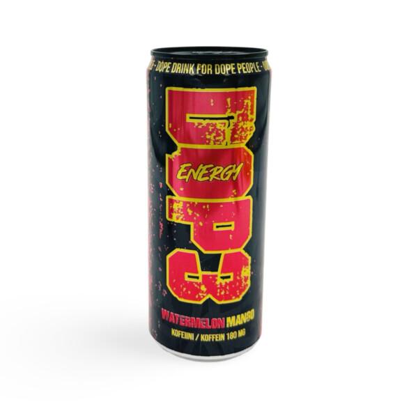 24x DOP3 Energy Drink Watermelon Mango 330ml - Kuva 2