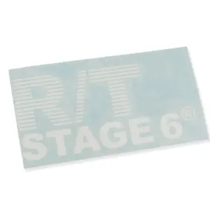 Stage6 R/T siirtokalvotarra 7x3,3cm valkoinen