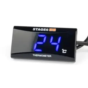 Stage6 SlimLine LED lämpömittari 0-120°C