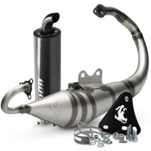 Voca Racing Sabotage V2 + Musta äänenvaimennin, Yamaha BW´s/Slider (pysty)