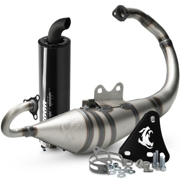 Voca Racing Sabotage V2 + Musta äänenvaimennin, Yamaha BW´s/Slider (pysty)